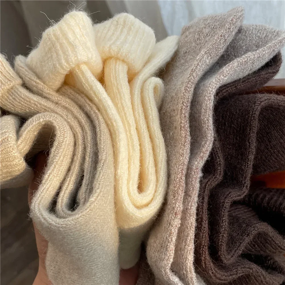 Solid Color Women Winter Thick - Thermal Sock Wool recension och pris