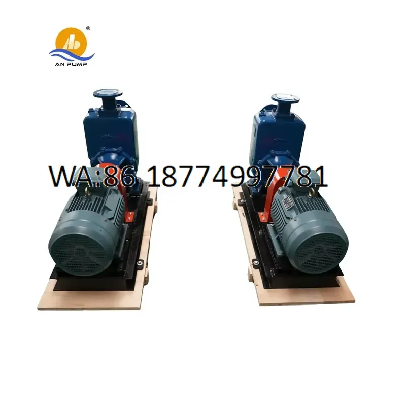 custom High Pressure OEM Irrigation Flow Outside mixing Flood Self Priming Non clogging Centrifugal Pump Stainless Steel