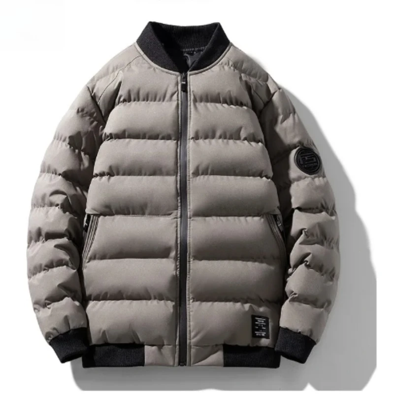 

High Quality New Men's Outdoor Fashion Casual Trend Windproof Warm Cotton Clothing Comfortable Breathable Sports Versatile Coat