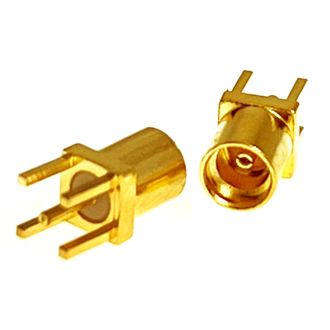 1pc MMCX  Female Jack RF Coax Connector  PCB Mount  Through Hole Straight  Goldplated  New Wholesale for Wireless Card