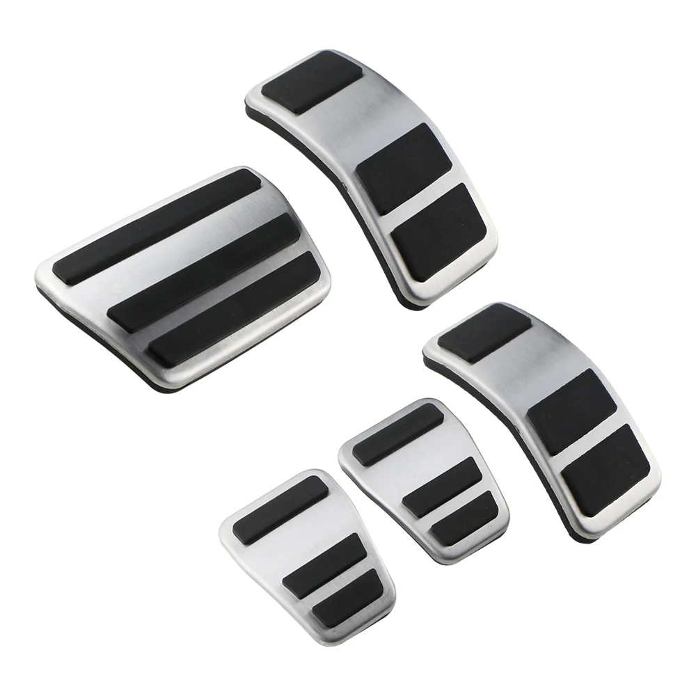 Stainless Steel Car Pedals for Ford Ecosport 2012-2023 Fiesta MK8 2013-2023 Puma 2019-2023 Gas Brake Pedal Cover Pad Accessories