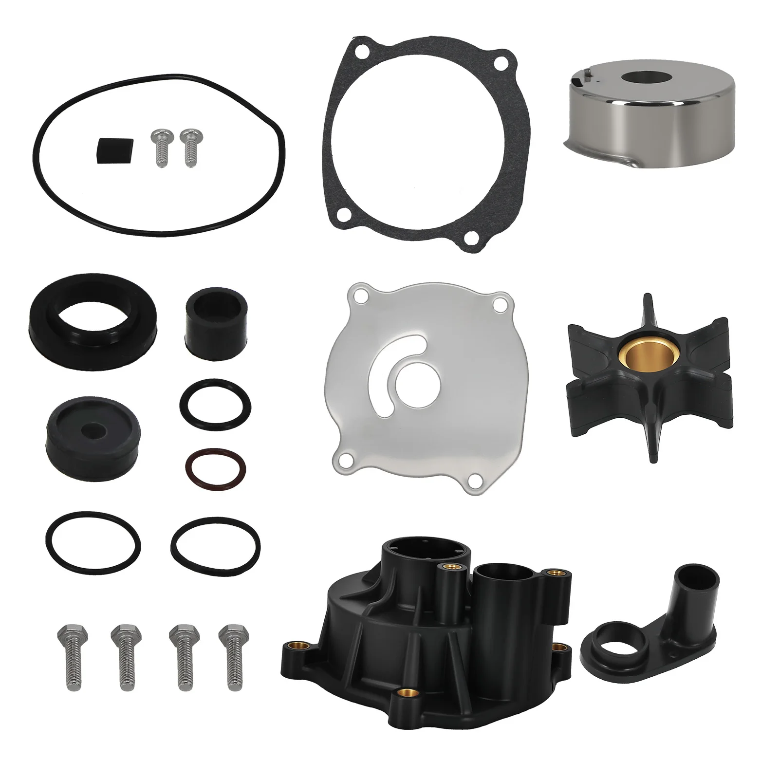 

Impeller Water Pump Kit for Johnson Evinrude 250 300hp 1985-Later 5001594