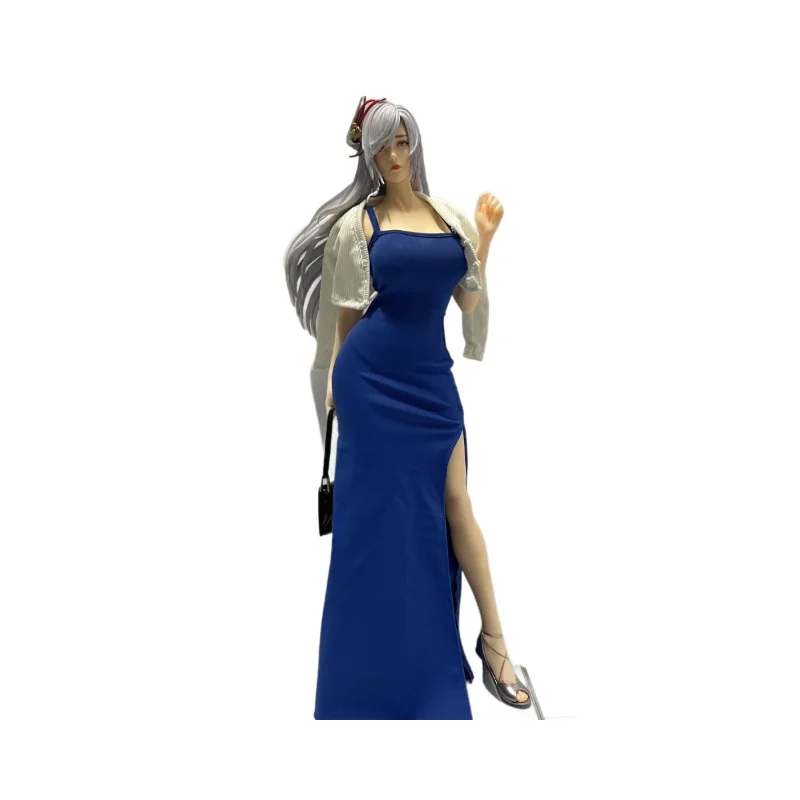 47 cm Bishoujo met stiefmoederjurk staande pose Anime figuurmodel standbeeld collectie desktop decoratie ornament speelgoed geschenken - afbeelding 2