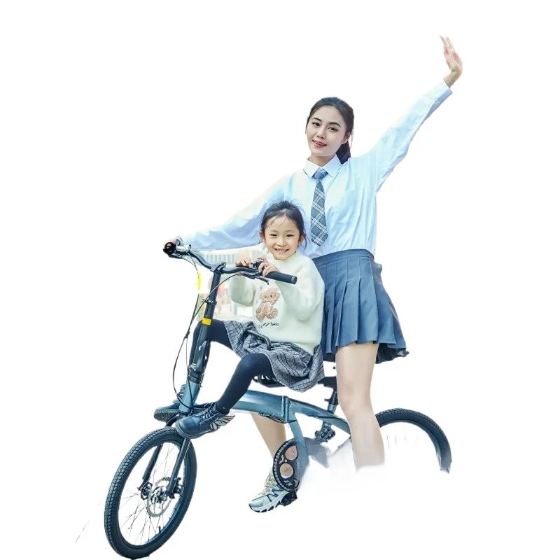 

Aluminum alloy ultralight, folding bicycle, variable speed bicycle