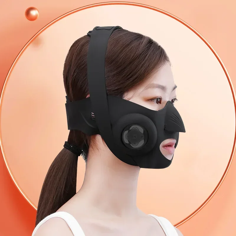 Das neue Gesichts massage gerät ems Facelifting-Instrument Haushalts schönheits instrument Maske heben Mikros trom elektrisches V-Face-Instrument