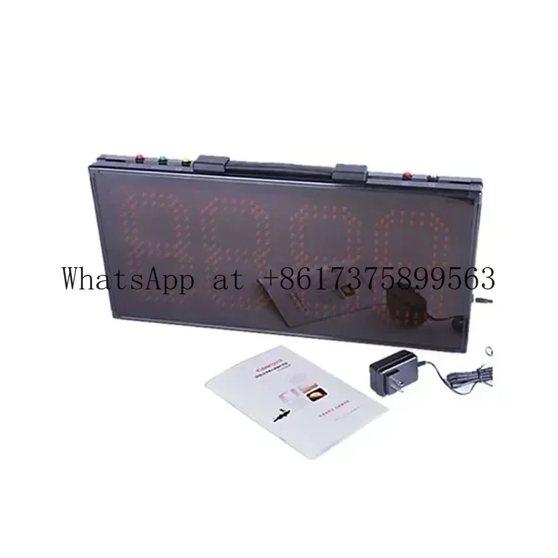 Electronic Football Referee Substitution Board, ed Soccer Player Change & Injury Time Display Sports Equipment