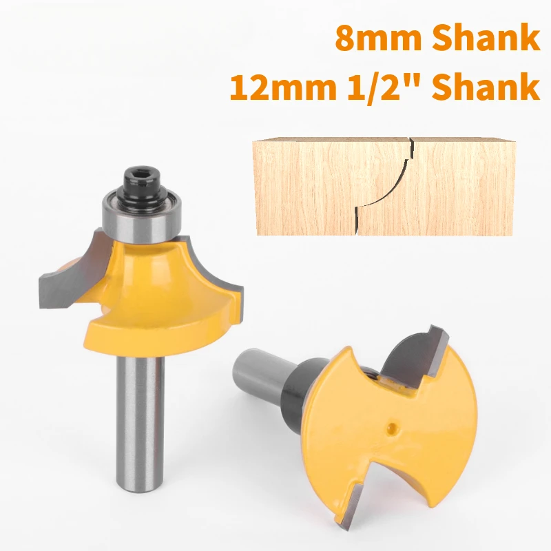 

8mm 12mm 12.7mm Shank Classical Cove Stile and Rail Router Bit Set Carbide Cutter Woodworking Milling Cutter for Wood Tool