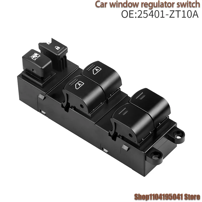 

25401-ZT10A для автомобилей Nissan с 2004-2014 гг. Переключатель управления головным стеклом, главный переключатель стеклоподъемника