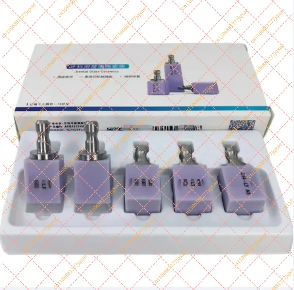 5Pcs/Box Aidite Cameo C14 Lithium Disilicate Glass Ceramic Blocks for Dental CAD/CAM