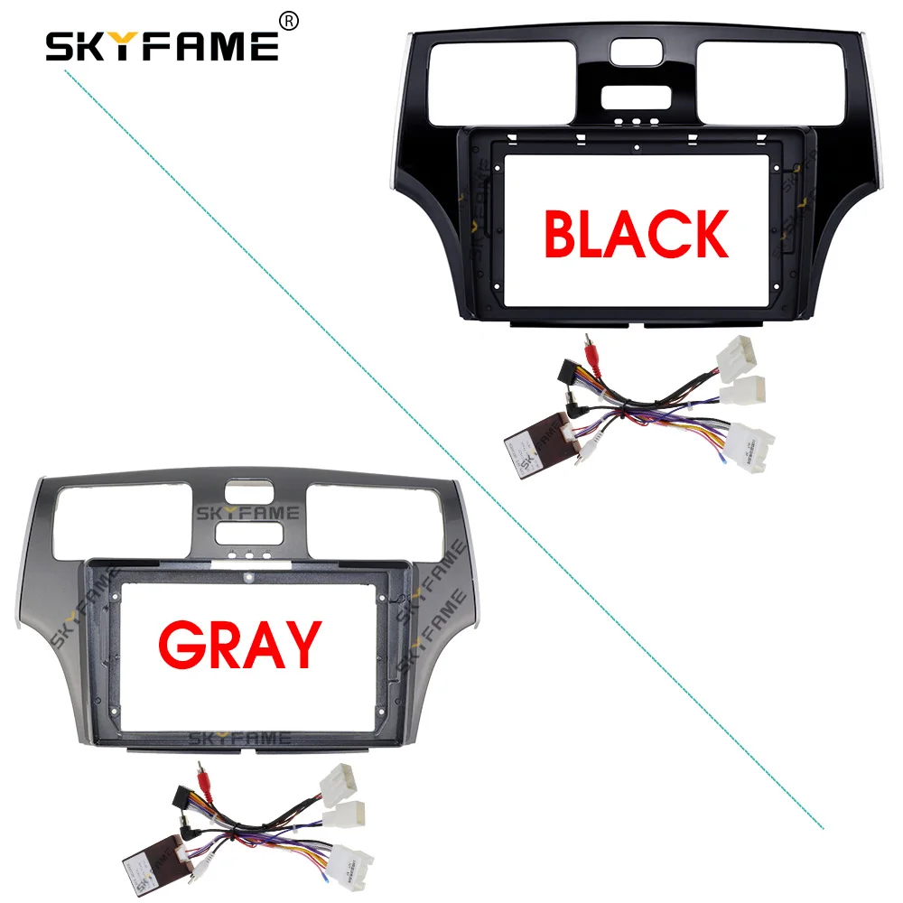 SKYFAME Car Frame Fascia Adapter Canbus Box Decoder Android Fitting Panel Kit For Lexus ES300 ES250 ES330 XV3 Toyota Windom