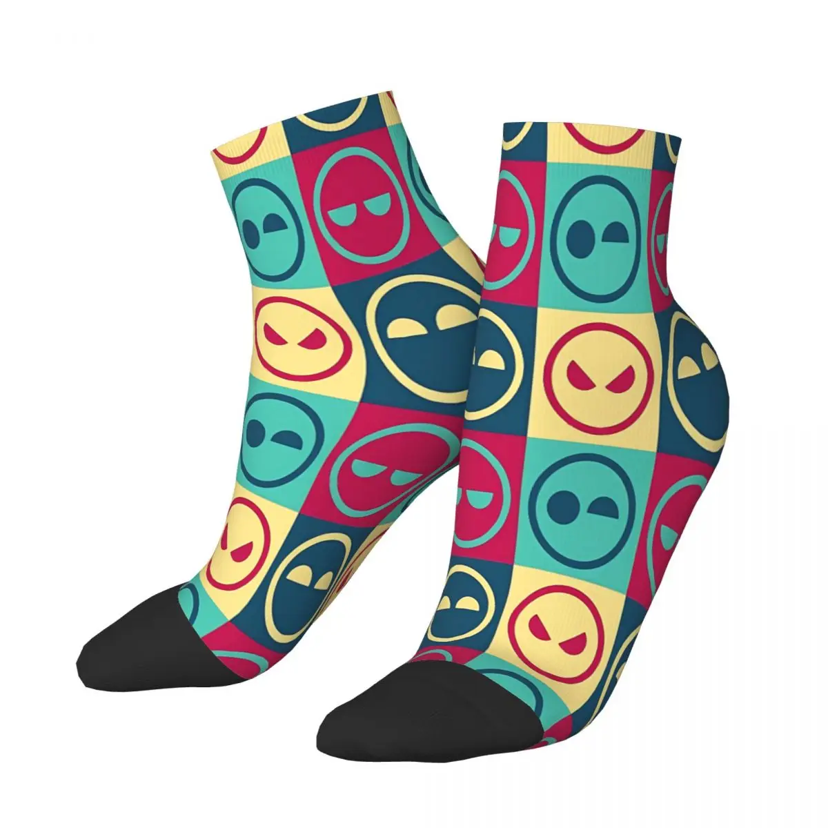 

Superintendent Pop Art Ankle Socks Male Mens Women Winter Stockings Printed