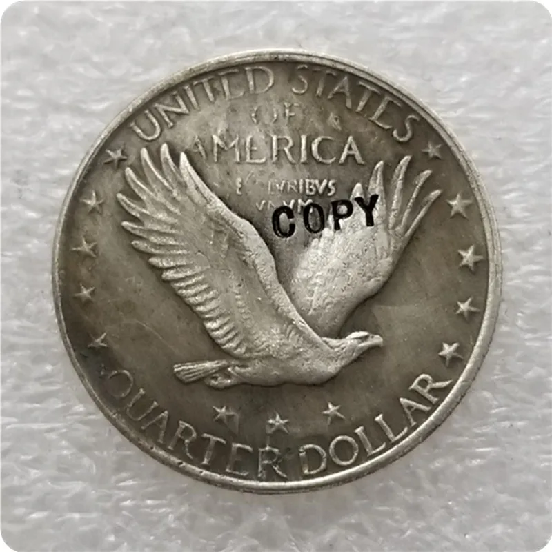 الولايات المتحدة الأمريكية 1919-P ، S ، D الدائمة الحرية الربع عملة نسخة عملات معدنية تذكارية لهواة التجميع-طبق الاصل عملات ميدالية العملات المعدنية المقتنيات