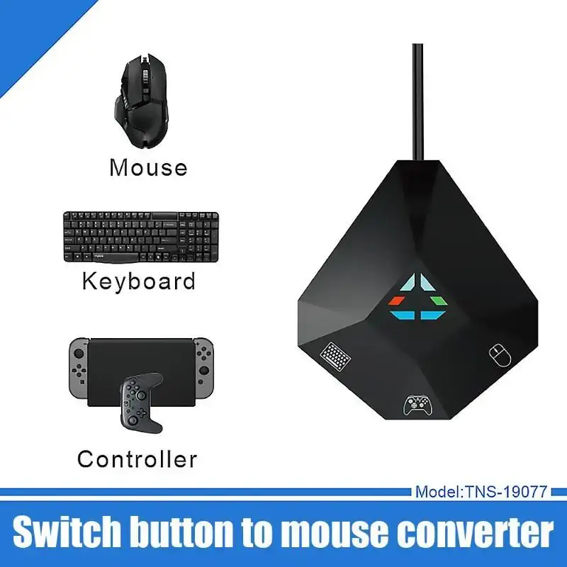 Adaptateur de contrôleur pour SWITCH PS4, PS3, XBOX ONE, 360, accessoires de jeu, convertisseur de clavier et de souris, manette de jeu mobile