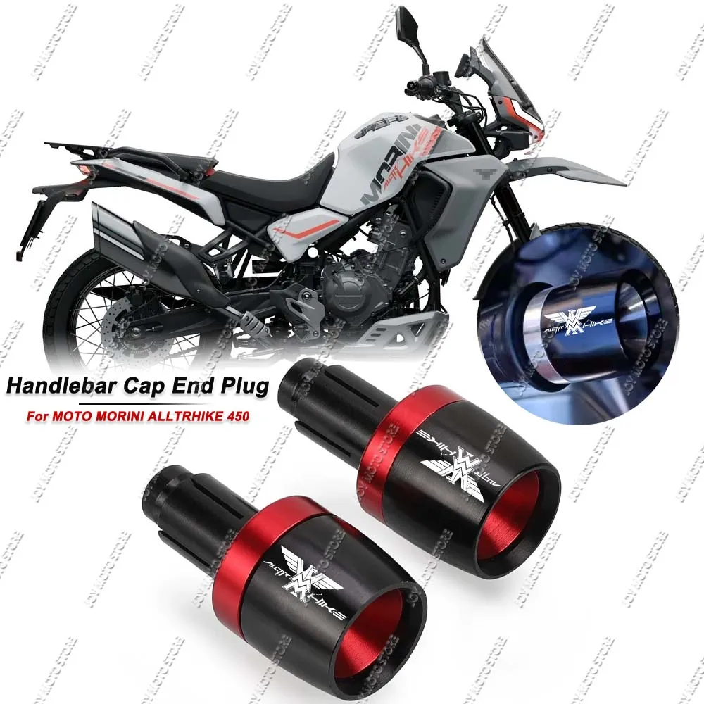 

For Moto Morini Alltrhike 450 Universal 7/8" 22mm Motorcycle Bar End Plugs CNC Handlebar Caps