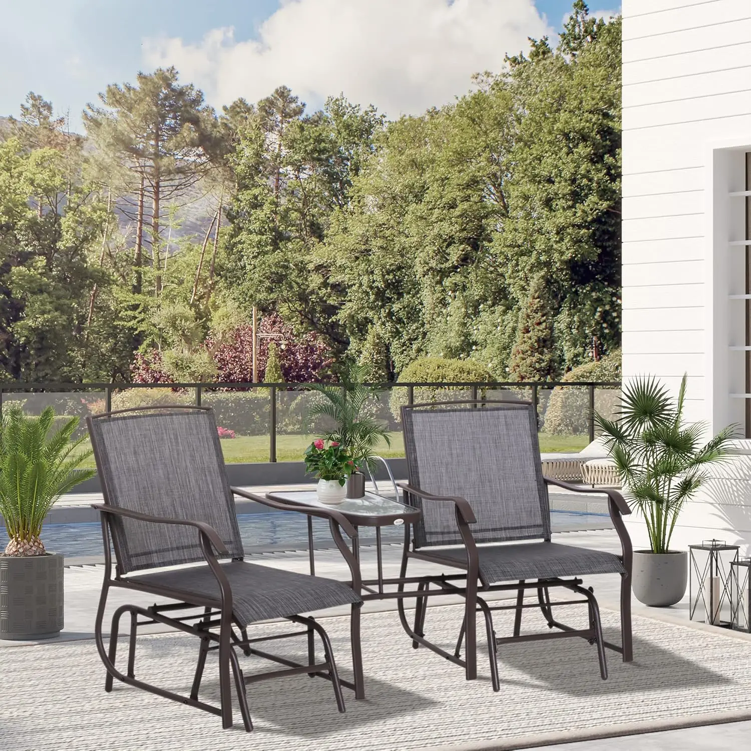 

Karina-PFS-00017-LWJ Conversation Sets, 76.75"x34.75"x35", Grey
