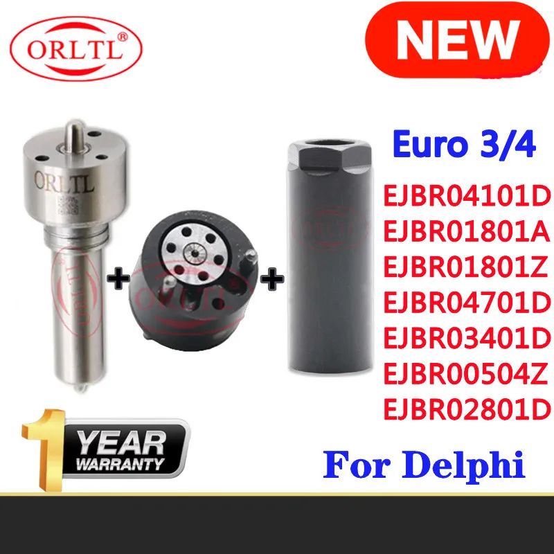 ORLTL Repair Kit For De lphi Injectors EJBR04101D EJBR01801A EJBR01801Z EJBR04701D EJBR03401D EJBR00504Z EJBR02801D Ssangyong