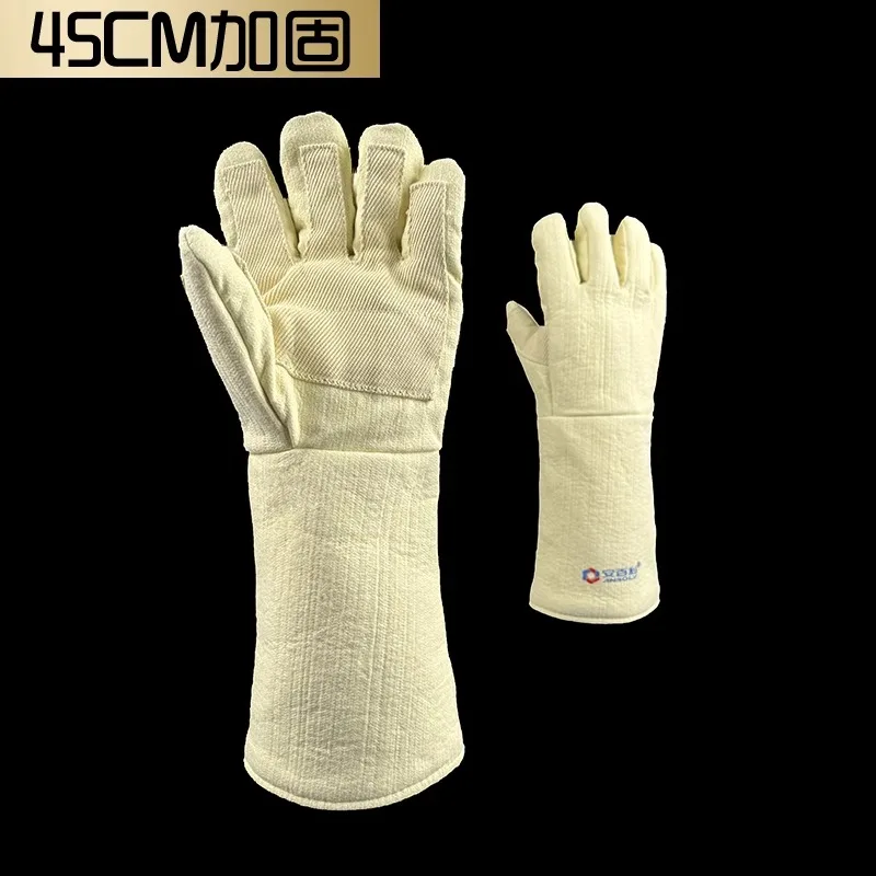 1000 degree anti scalding gloves, thermal insulation, and high-temperature resistance, baking oven, industrial fire prevention