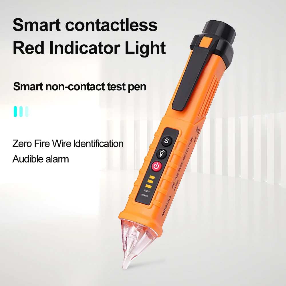 Portable Voltage Detector Smart Non-Contact Voltage Tester Pen Meter Voltage Detector Sensor Test Pencil Voltage Indicator