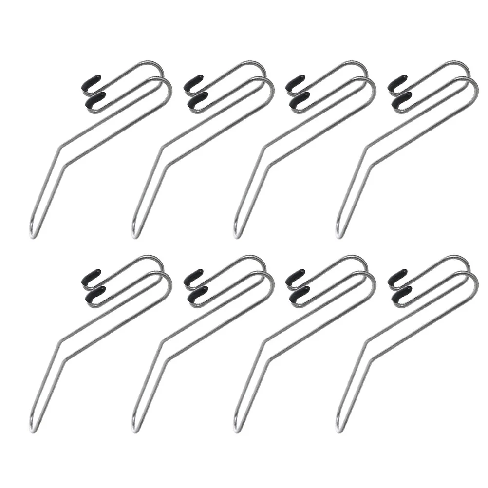 

8 Pcs Car Seat Hook Cars Headrest Hangers Stainless Steel Hooks Anti-rust Backseat Racks Organizer Durable