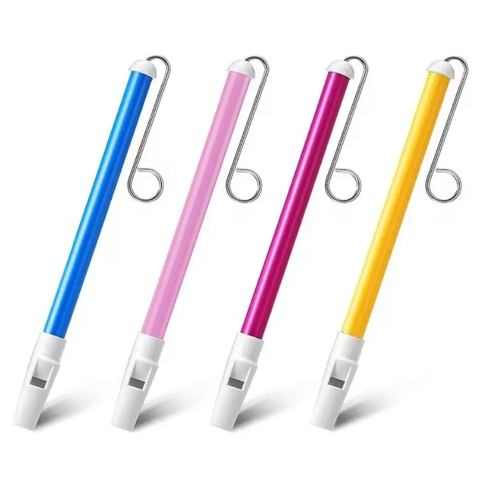 Classic Slide Whistle Toy with Steel Sliding Rod ABS + Stainless Steel Blowing Flute Funny Educational Toys Kid Children Baby