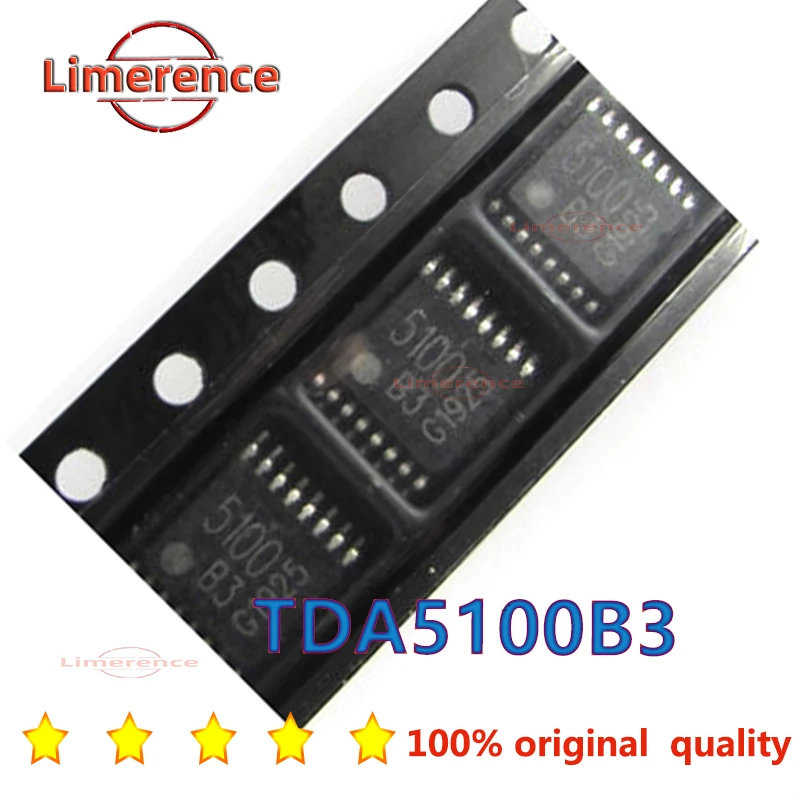 

10 шт. новый 100% протестированный чип радиочастотного передатчика TDA5100B3 5100B3 TSSOP-16