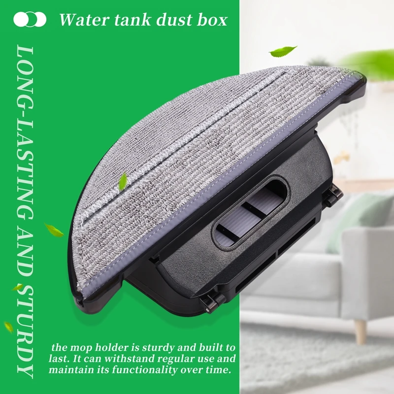 A44F-خزان المياه صندوق الغبار ممسحة القماش مجموعة دعم ل Cecotec Conga 2290 الترا مكنسة كهربائية مرفق آمن