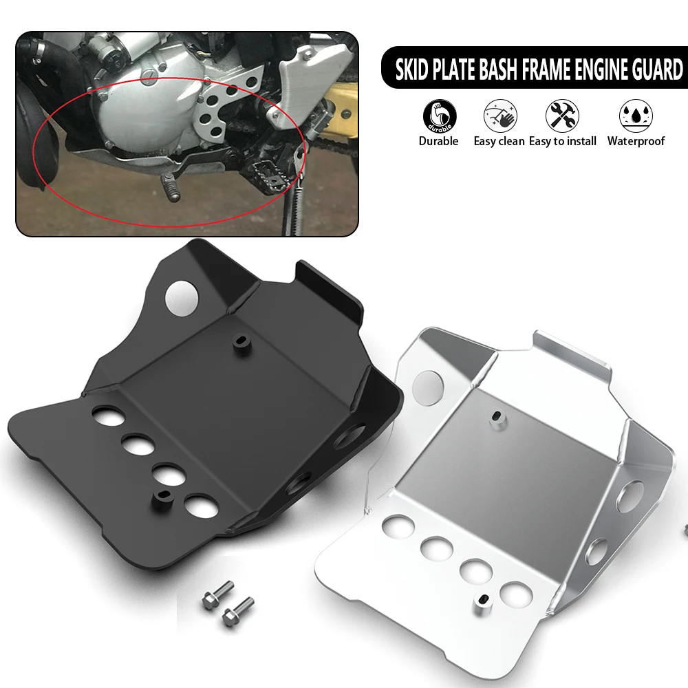 Motorcycle Accessories Skid Plate Bash Frame Engine Guard Cover Protector FOR YAMAHA DT 230 LANZA DT230 1997 1998 1999 2000 2001