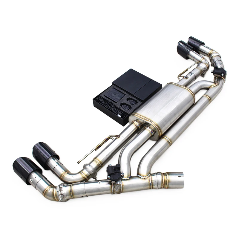 

Auto Axle Back Exhaust Pipes For BMW X5 G05 45E/50E 2019+ Valvetronic Rear Muffler Exhaust System Stainless Steel Exhaust Pipe