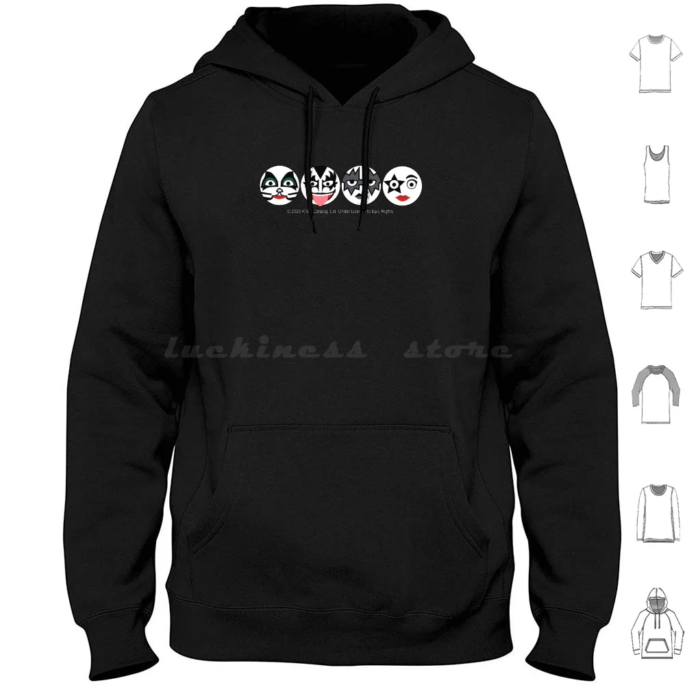 

Kiss The Band Hoodies Long Sleeve Kiss Fan Art Kiss Band Kiss Music Kiss The Band And Roll The Demon Spaceman Catman