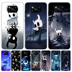Hollow Knight Cartoon Case Phone Cover for Xiaomi Redmi Note 10 9 9S 8 8T 7 5 Pro Mi 12T 11T 10T 9T 12 11 Lite A3 A2 Trend Funda