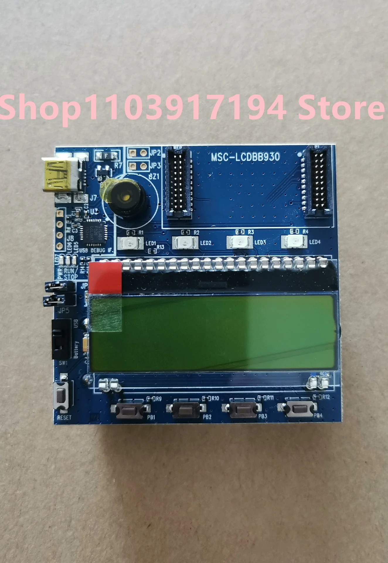 FOR SILICON LABS MSC-LCDBB930-PER Core development tool