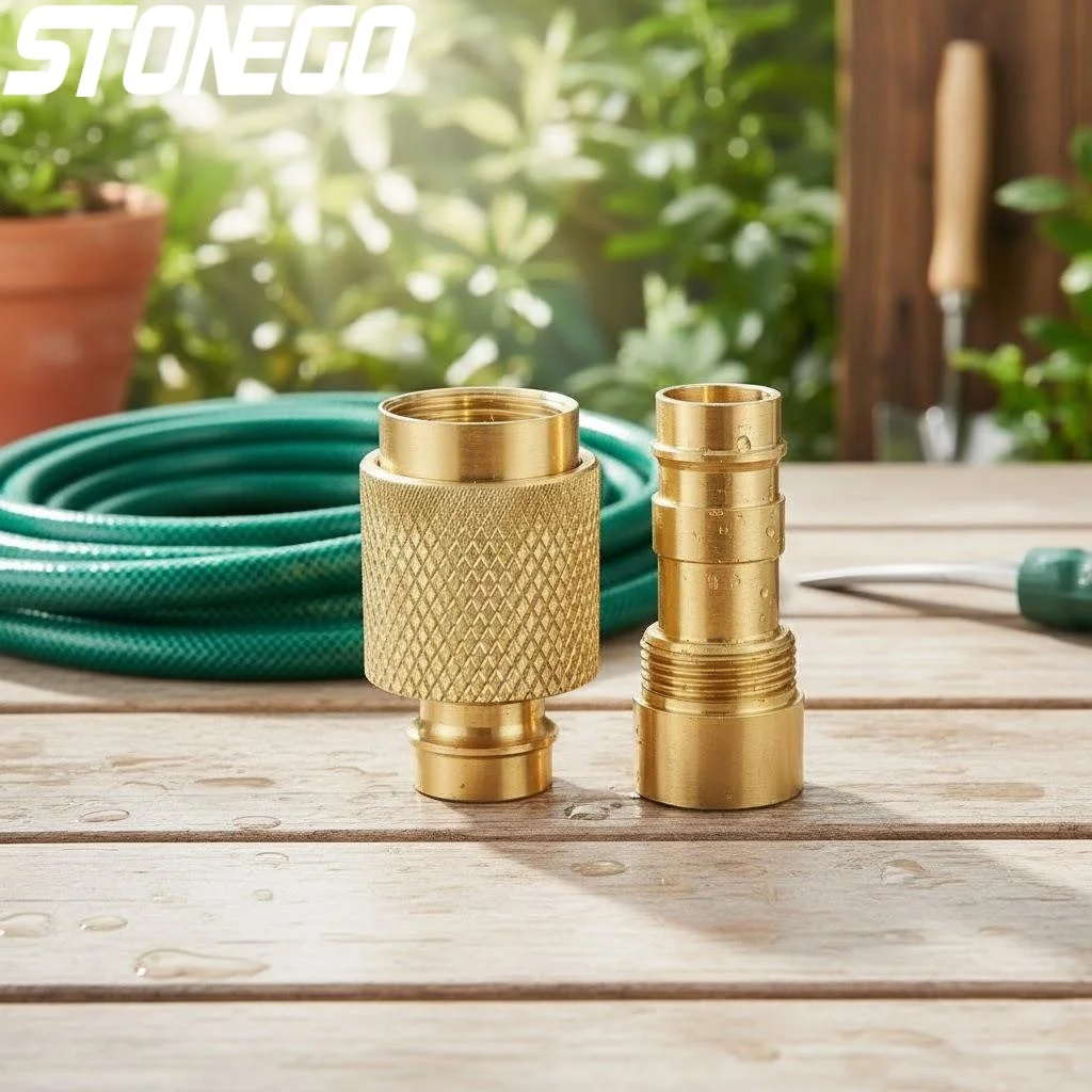 Universal Copper Water Pipe Connector High Pressure Car Wash Gun Quick Connect Adapter for Faucet Hose and Fittings
