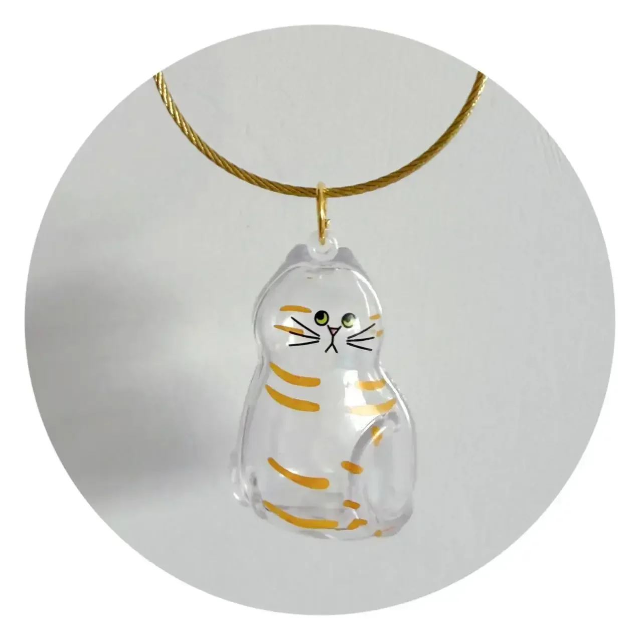 Transparent Dog Shaped Keepsake Pendant, Memorial Gift