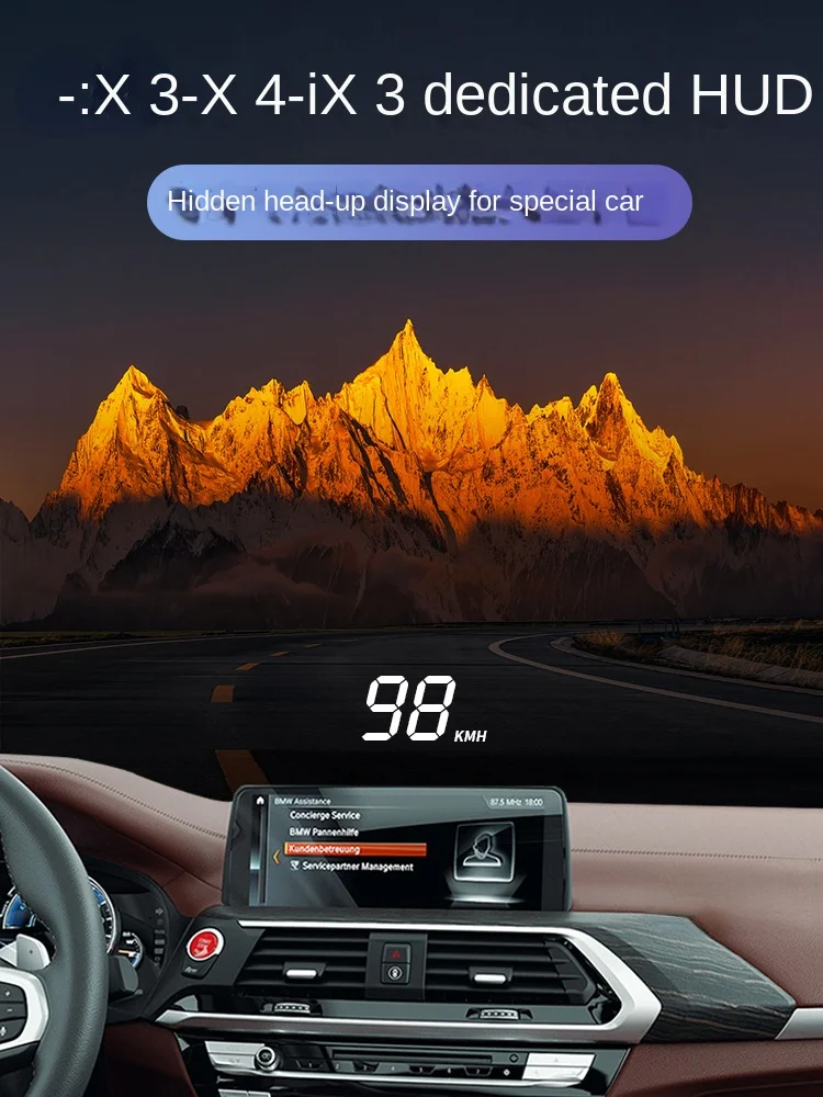 HUD Dedicated for Modification Hidden Head-Up Display Speed Projector