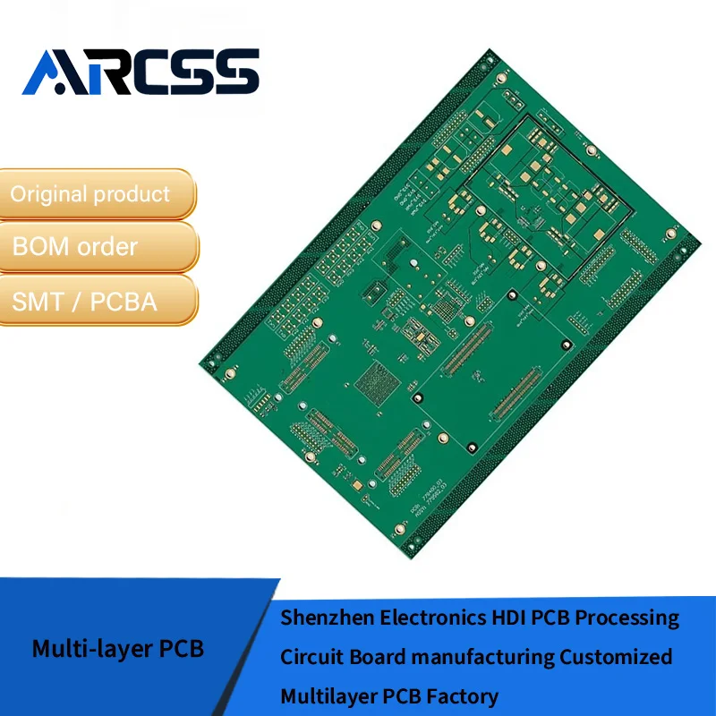 Shenzhen Electronics HDI PCB Processing Circuit Board manufacturing Customized Multilayer PCB Factory