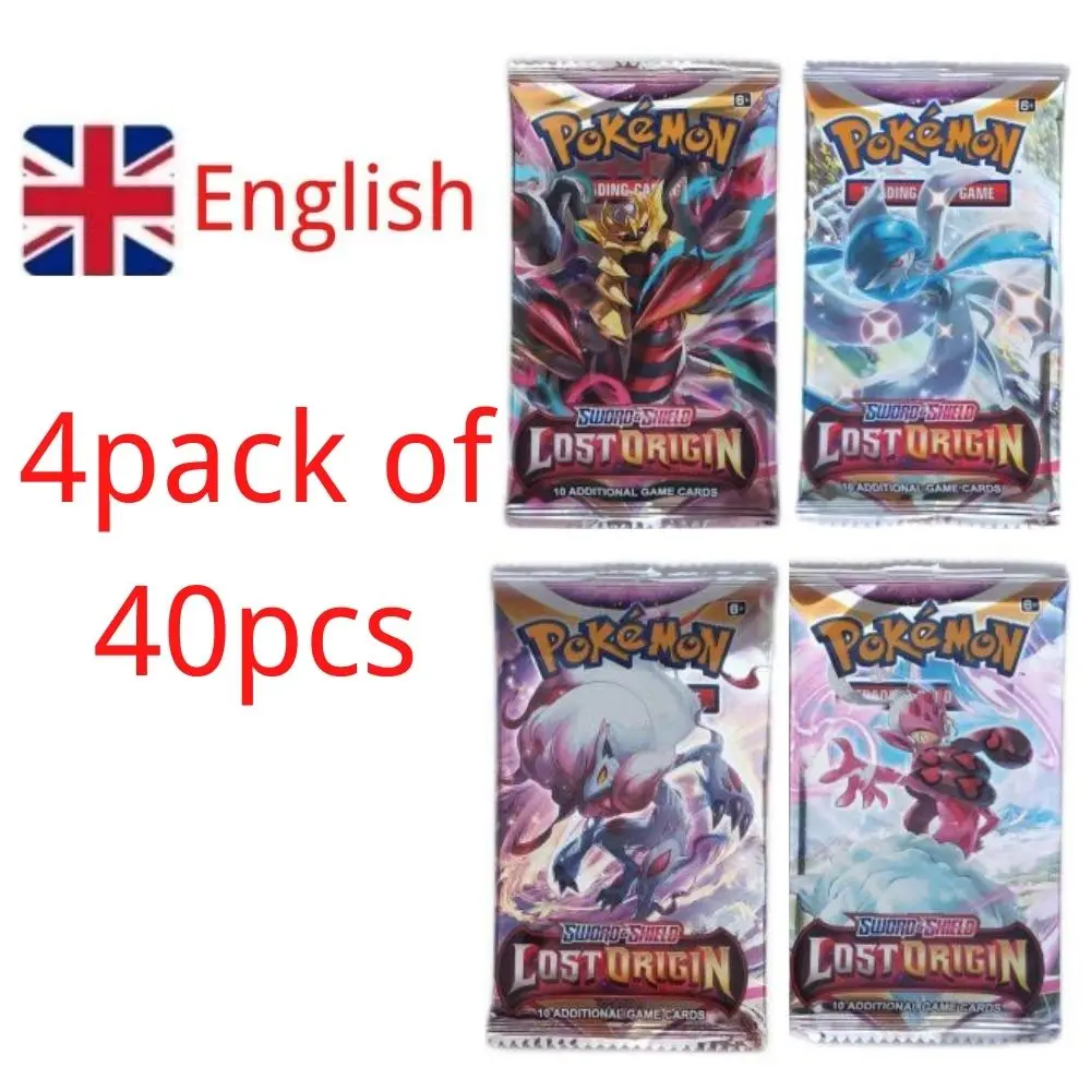 40pcs Pokemon Cards GX Vmax EX Mega Evolutions Card Shining Game Collection Battle Transaction Card Holiday Gifts