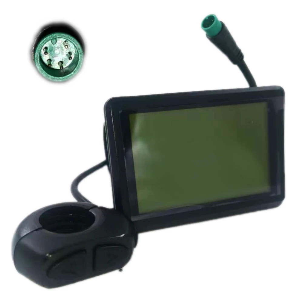 

Nulkomma KD878 Ebike LCD Display Meter 5-pin Male Connector Electric Bicycle Conversion Kit Ebike Speed Control Panel