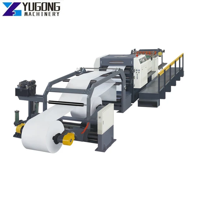 YG Servo Precision High Speed Paper Roll To Sheet Cutting Machine Paper Roll Sheeting Machine