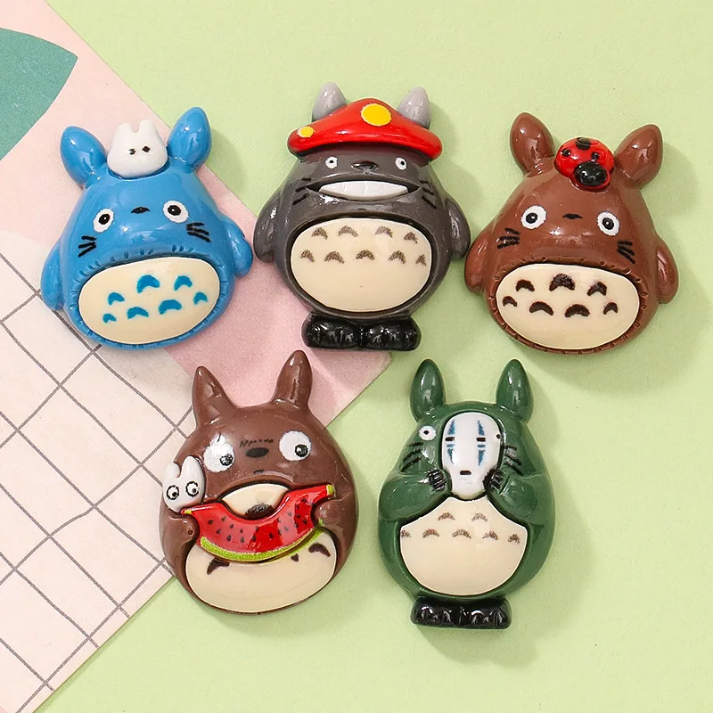 100pcs Cute Mini Cartoon Cat Flatback Resin Cabochon DIY for Phone Case Hairpin Keychain Earrings Scrapbook Decor