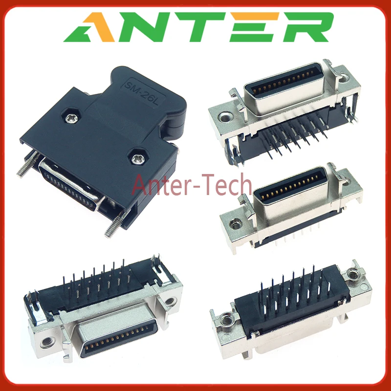 1 قطعة SCSI موصل HPCN فتحة نوع SM-14 20 26 36 50 دبوس ذكر التوصيل لباناسونيك ياسكاوا ميتسوبيشي MDR محرك معزز محرك IO Cont