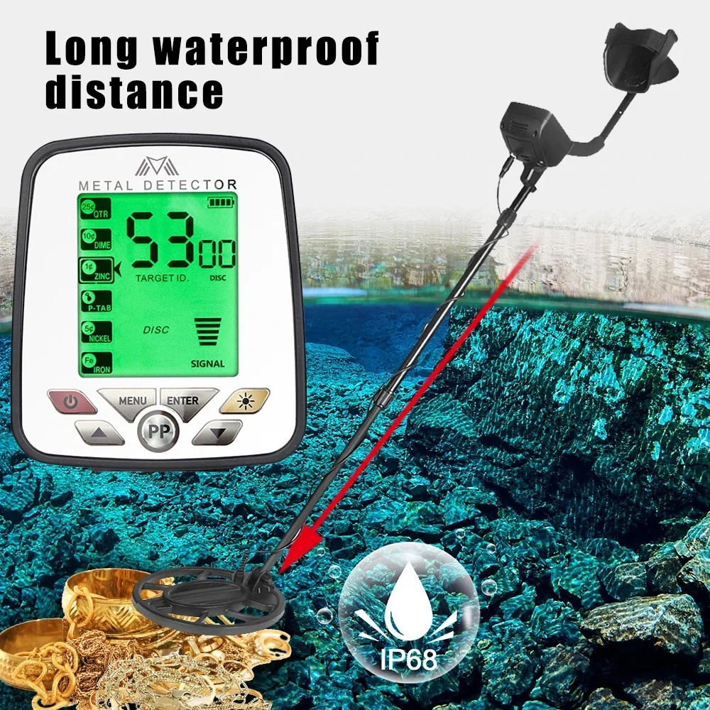 MD-5032 Newest Metal Detector Metal Detecting Pinpoint Waterproof Search Coil High Performance Underground Treasure Hunter