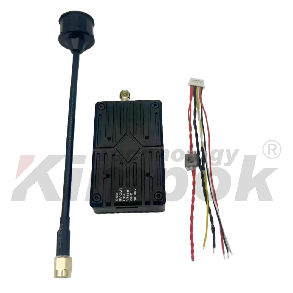 ALV5000AC 6.1G -7.2GHz 60 Channel FPV VTX Video Transmitter with 5W Adjustable Power frequnecy 7G