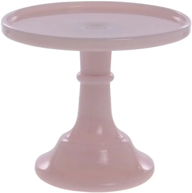 

Элегантная 6-дюймовая стеклянная тарелка для торта с короной, идеально подходящая для демонстрации десертов