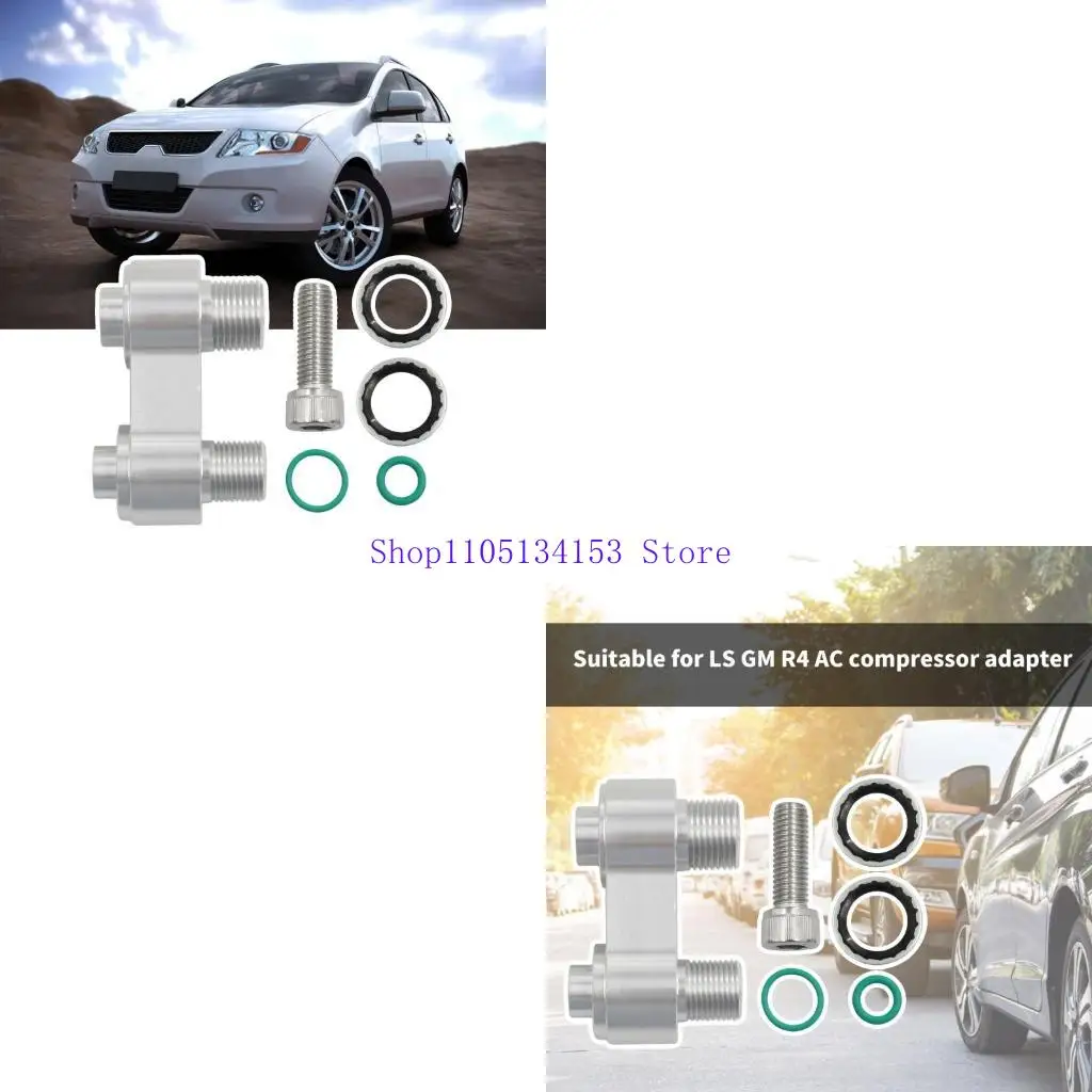 

hg89 Алюминиевый прямой адаптер, восстановление с винтовыми шайбами, сменные аксессуары для адаптера компрессора