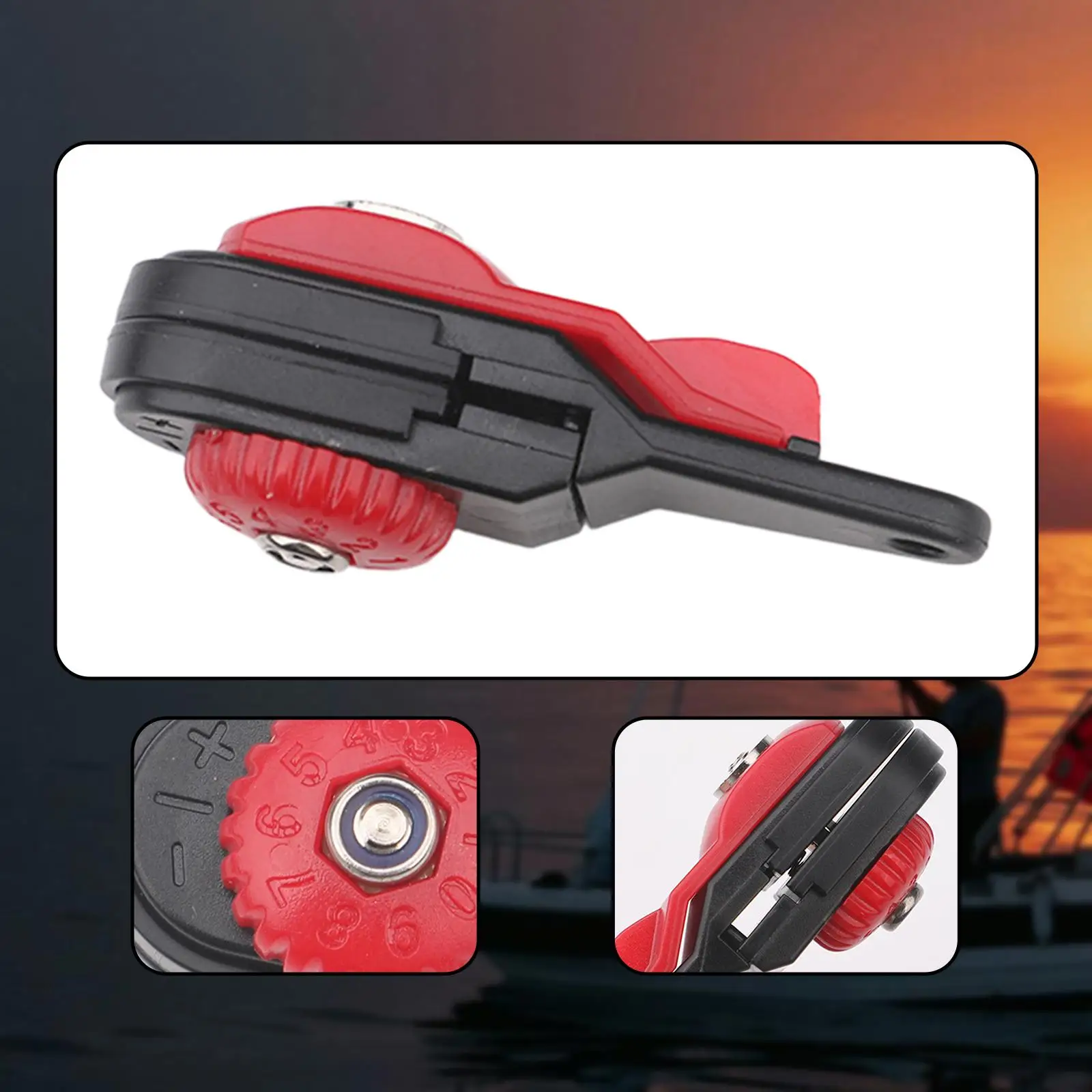 آلية تحرير خط الصيد للوحة Downrigger والمسوي