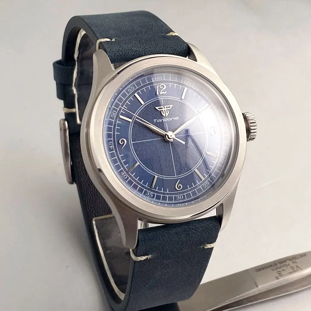 Retro Tandorio Automatic Watch 38mm Sapphire Glass NH35 Japan Movement