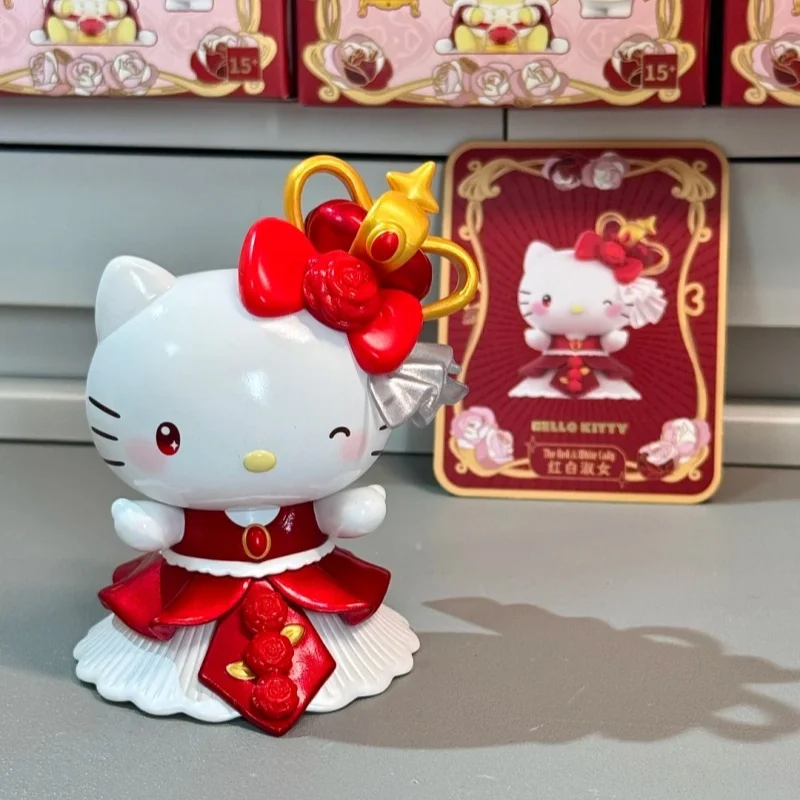 

Original Sanrio Mystery Box The Night Of Rose Series Blind Box Model Collection Desktop Decoration Blind Box Birthday Gift Toys