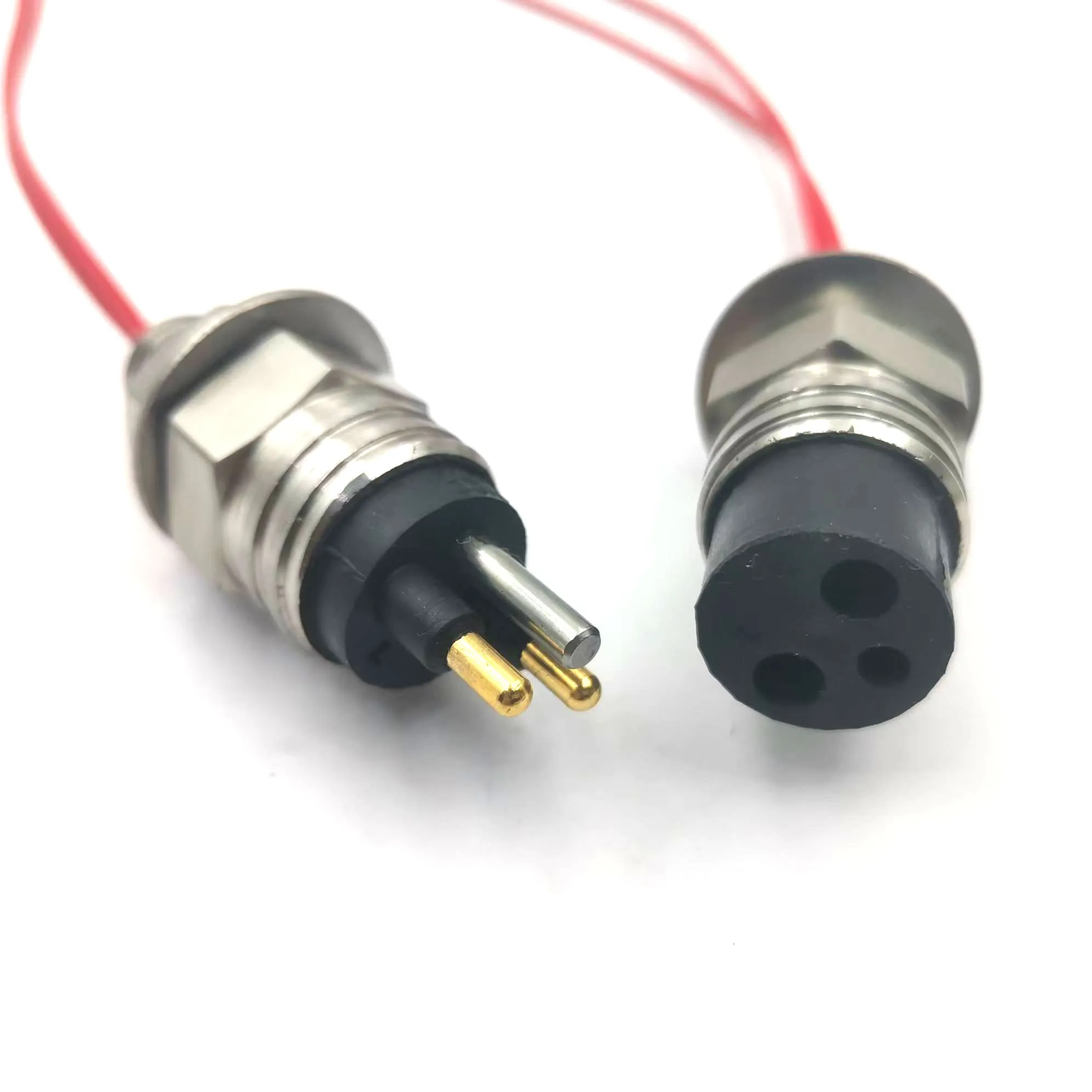 Miniature circular 2-contact MCBH2M/F SUBCONN compatible interchangeable underwater cable connector - view 2