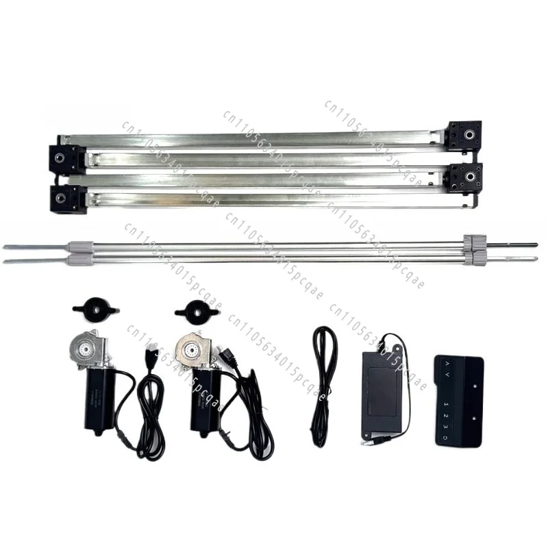 Hexagonal Rod Four Column Dual Motor For Lifting Table with Motor 94A10 Screw Controller