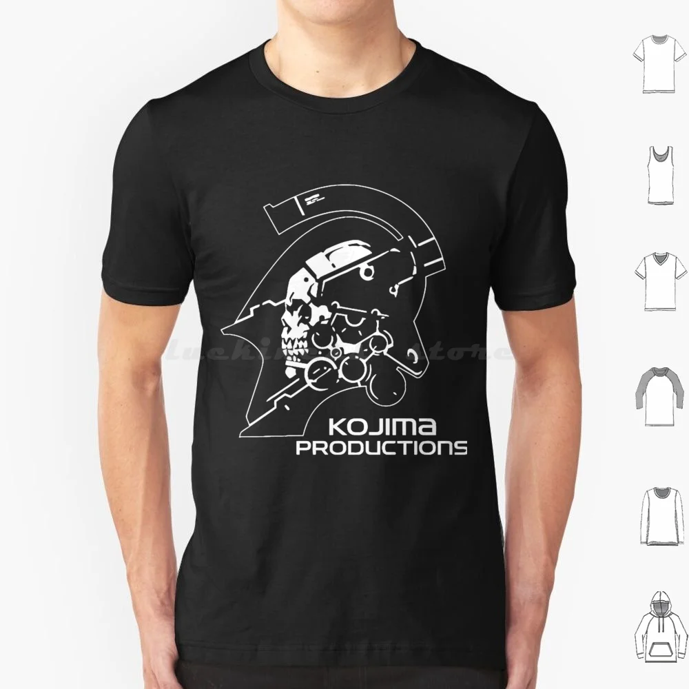 Camiseta Death Stranding Kojima Productions, camiseta fresca de algodón 6xl, Death Stranding Hideo Kojima Kojima Metal Gear Metal Gear Solid